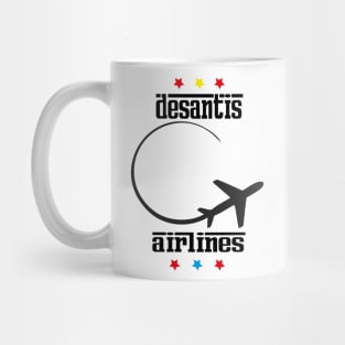 desantis airlines t-shirt design Mug